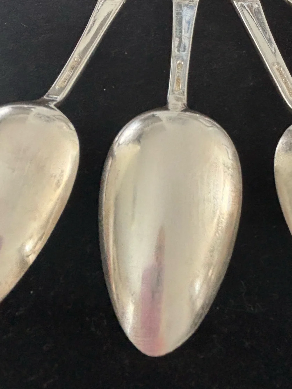 Community Plate, Coronation Flatware 4 Dinner Spoons, Silver Plated, 7.25 Inches